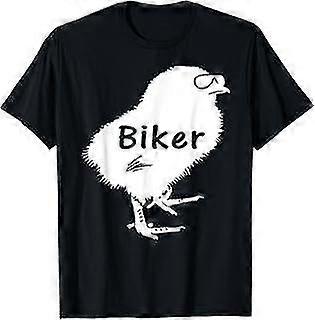 Motorcycle Chick biker Tshirt Exquisite Workmanship