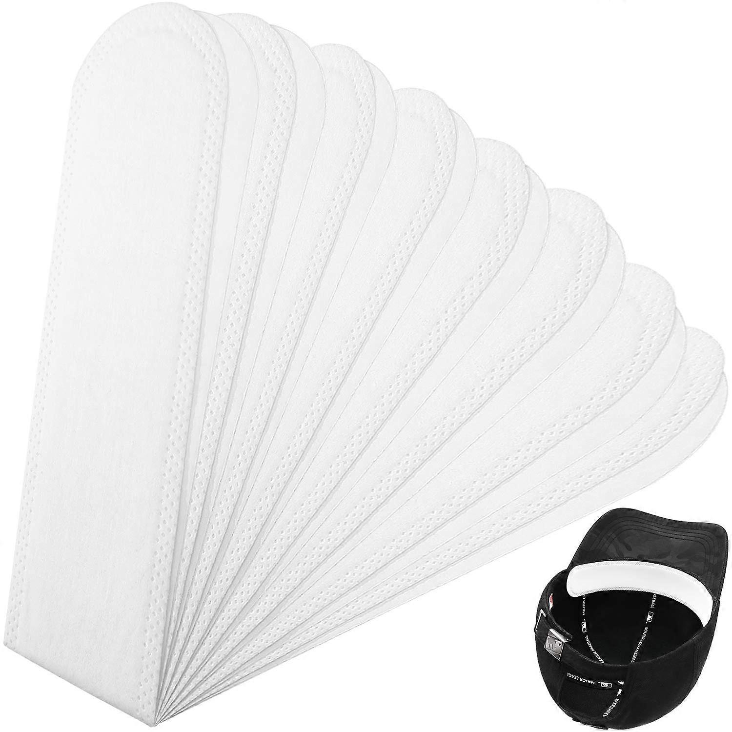 30Pcs/Set Golf Hat Liner Cap Protection Insert Headband Sweatband Disposable Hat Liner Moisture Abs
