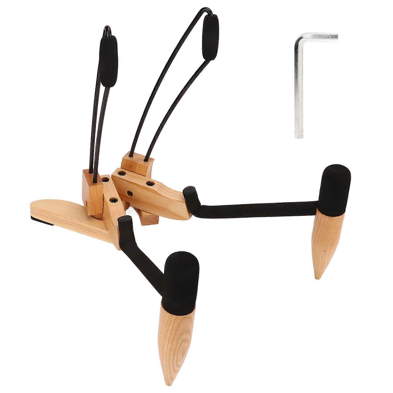 Suport de chitară din lemn clasic pliabil frumos textura portabil violoncel suport pentru violoncel chitare Basuri