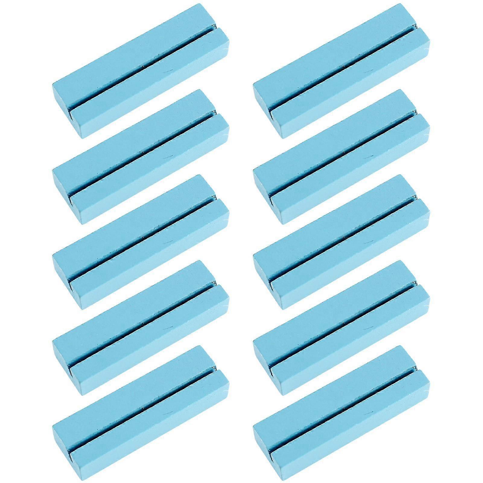 10pcs/set حامل بطاقة خشبية الكمال مباراة على نحو سلس سطح خمر نمط الزفاف حزب حامل بطاقة حامل للمنزل