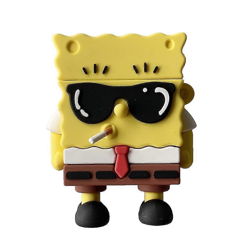 2024 New 3D SpongeBob SquarePants Patrick Star Earphone Charger Case Protective Cover For Apple Airpods 1st 2nd 3rd Pro Generation