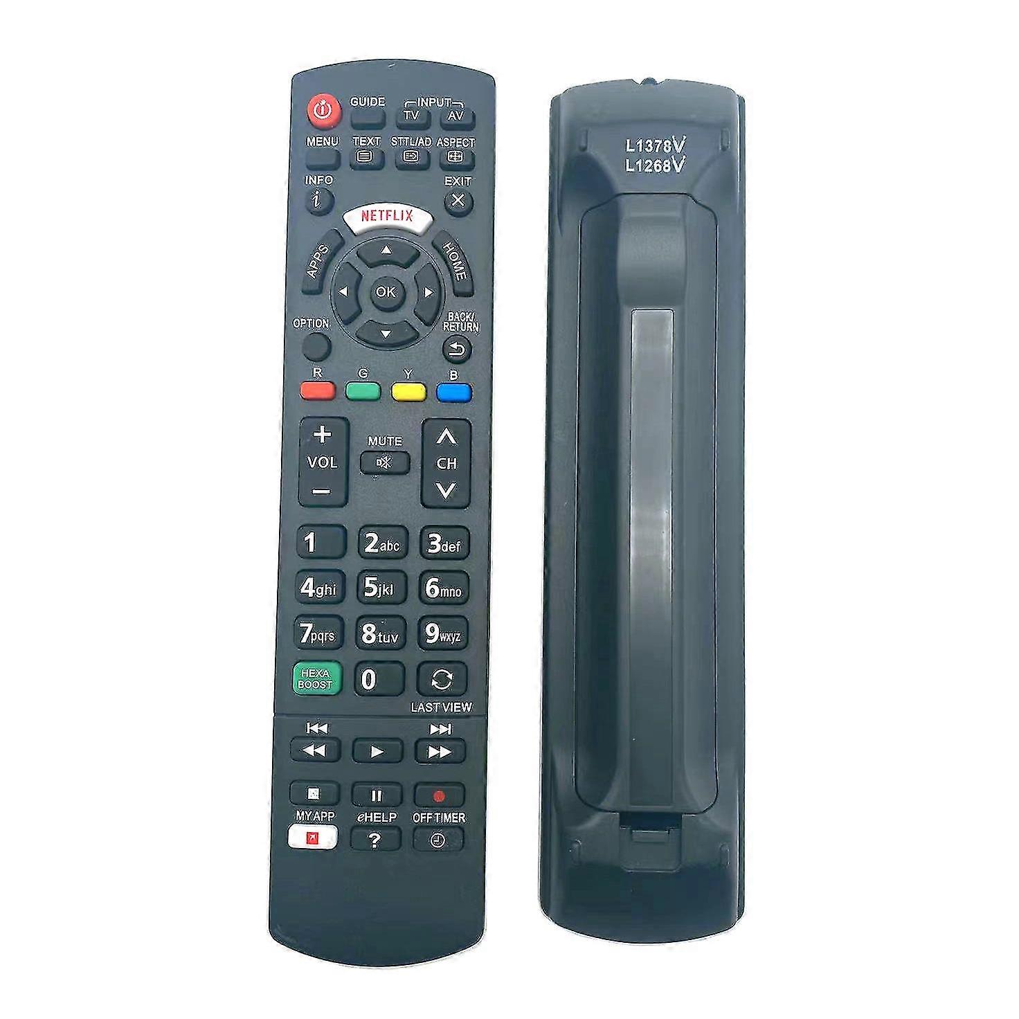 Remote Control Suitable For Panasonic Tv With Netflix N2qayb000830 N2qayb000321tc-26lx14 Tc-42px14 Tc-65ps14 Tc-p65s1