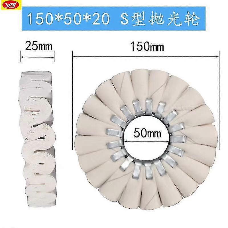 Buffing Wheel Polishing Machine Polishing Wheel Metal Polishing Cotton Cloth Wheel