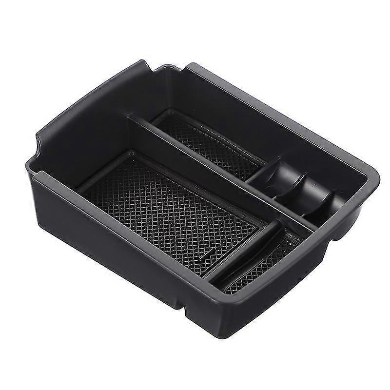vehicle armrest organizer center console arm rest tray compartment storage box