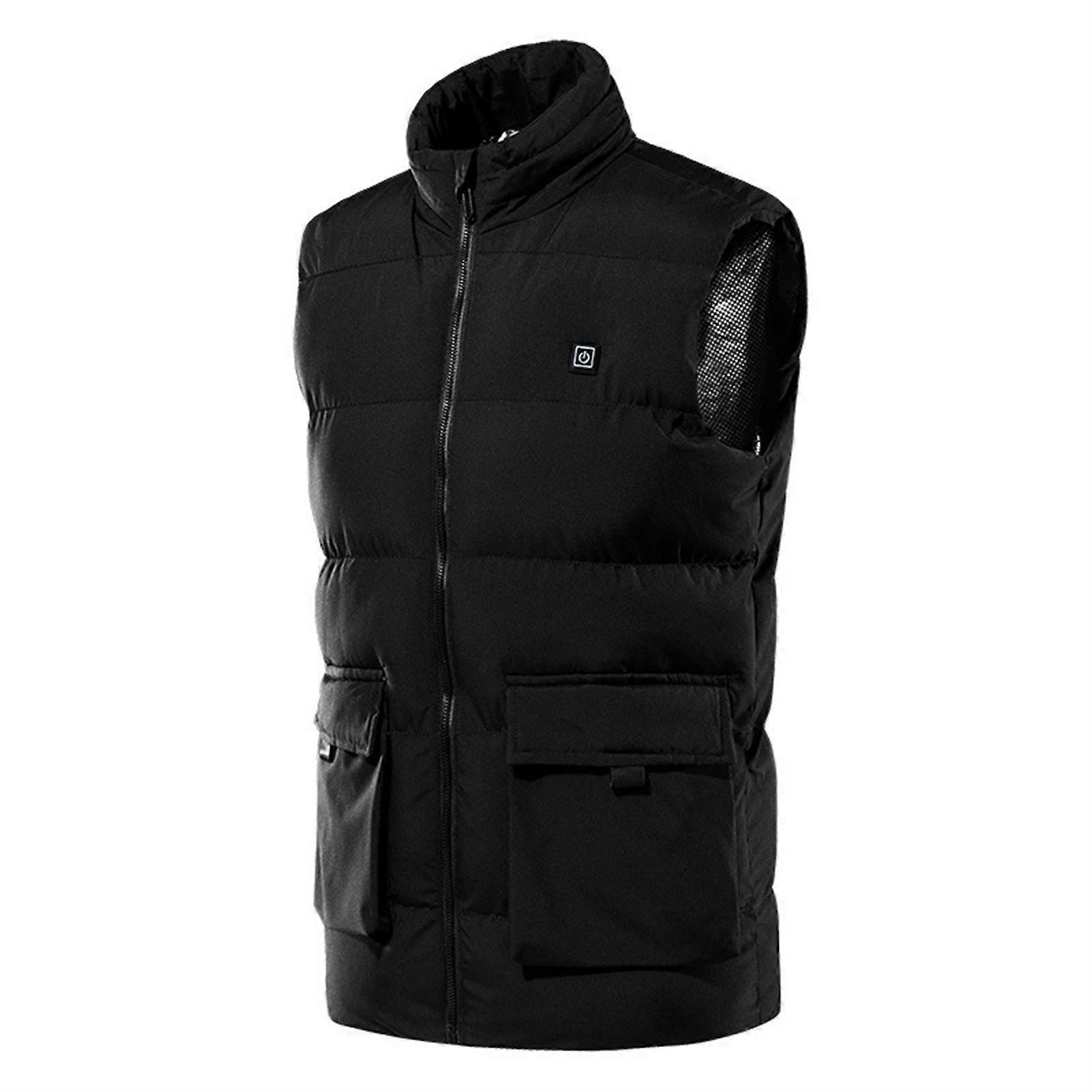 Heated Vest for Men Smart Electric Heating Vest USB Rechargeable Warming Heated Jacket with 3