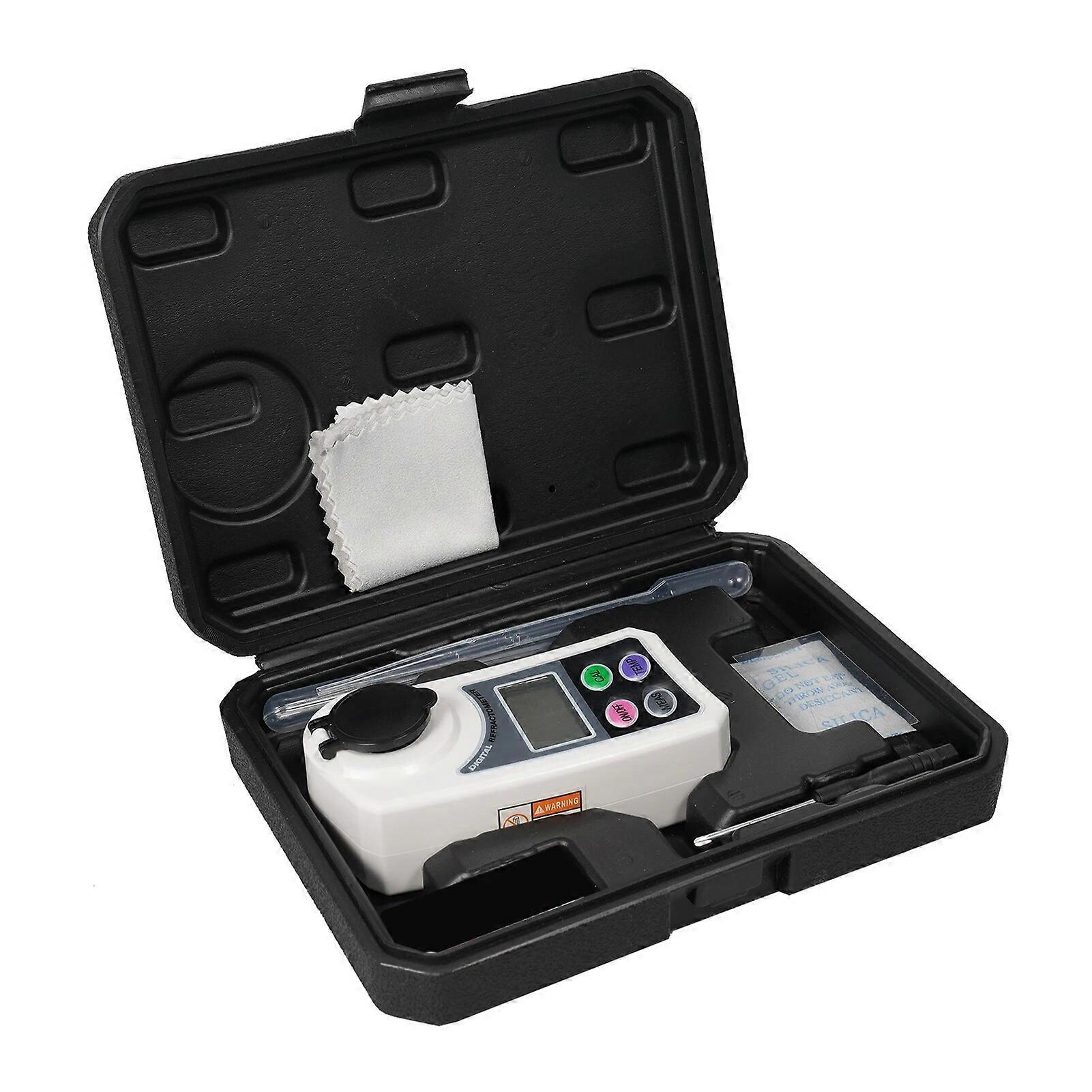EMSZ-J LCD Digital Brix Refractometer Honey Refractometer Sugar Concentration Detector Automatic Temperature Compensation