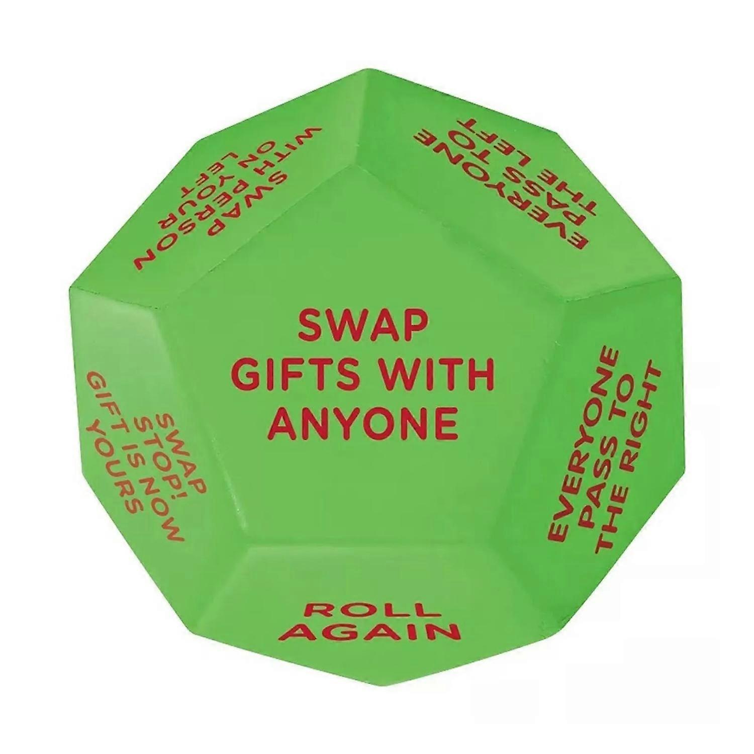Santa Swap Ανταλλαγή δώρων Υπερμεγέθη ζάρια