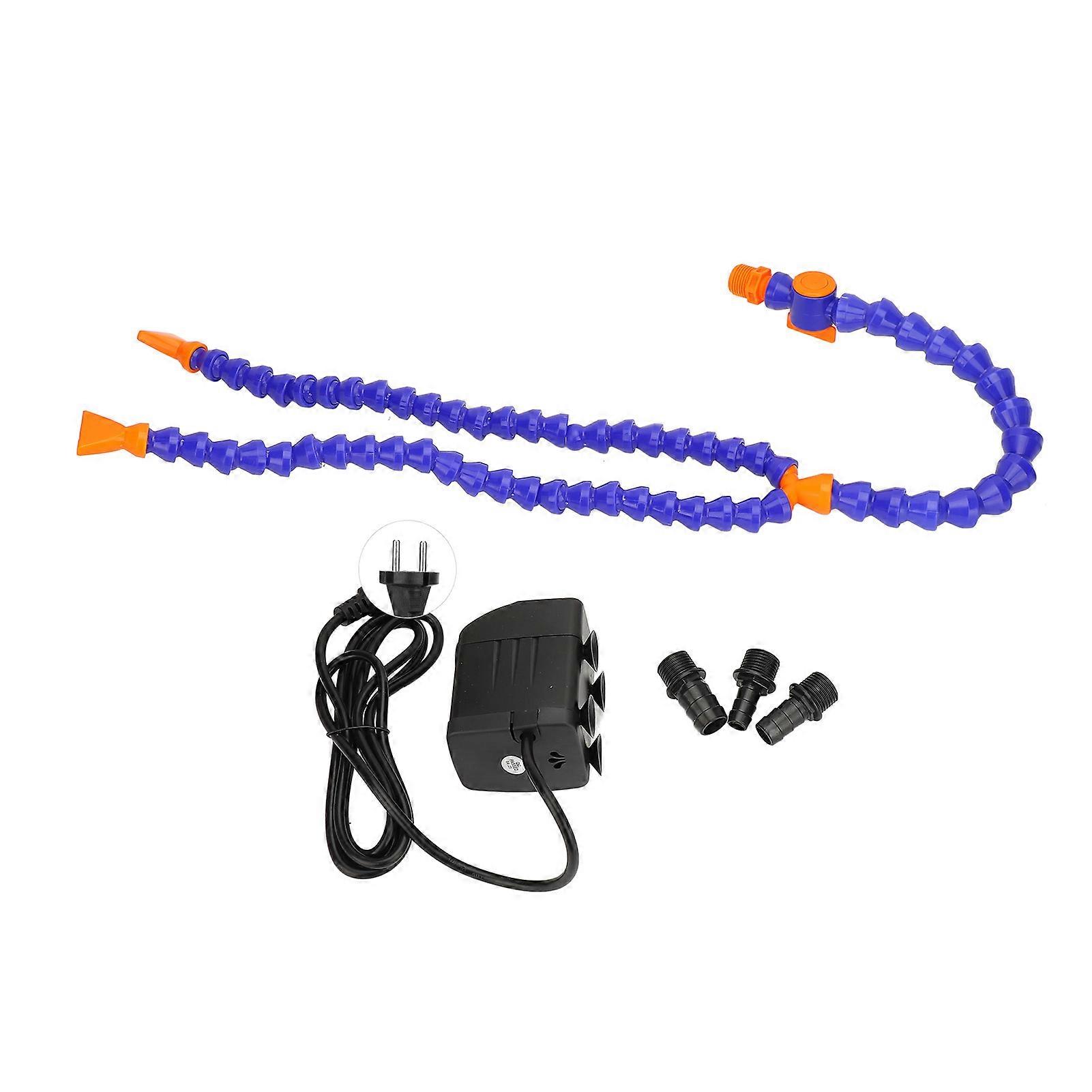 Two Way Water Table Pump for Kids Outdoor 5.9ft Cord Strong Suction Cup Water Table Pump Accessories with 80cm Pipe EU Plug 220V
