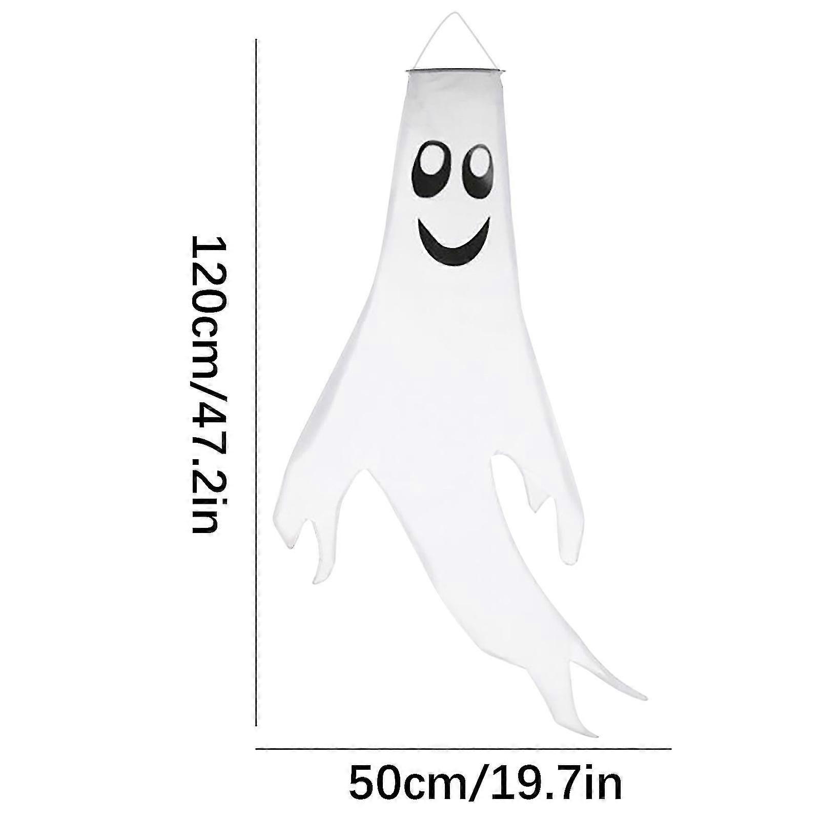 Halloween Decorative Printing Led Light String Ghost Pendant