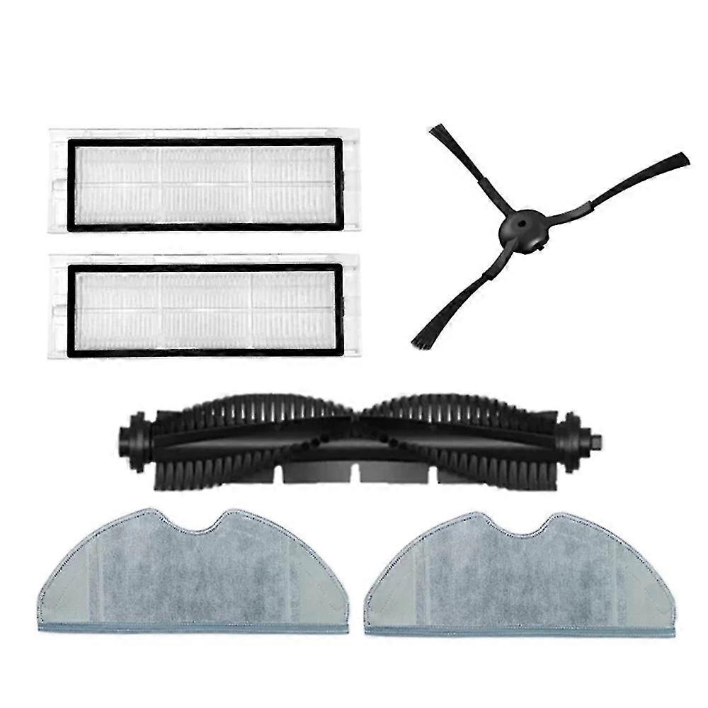 Roll Brush Side Brush Hepa Filter Mop Cloth Rag For Qihoo 360 S7 Pro Robotic Vacuum Cleaner Spare P (haoyi