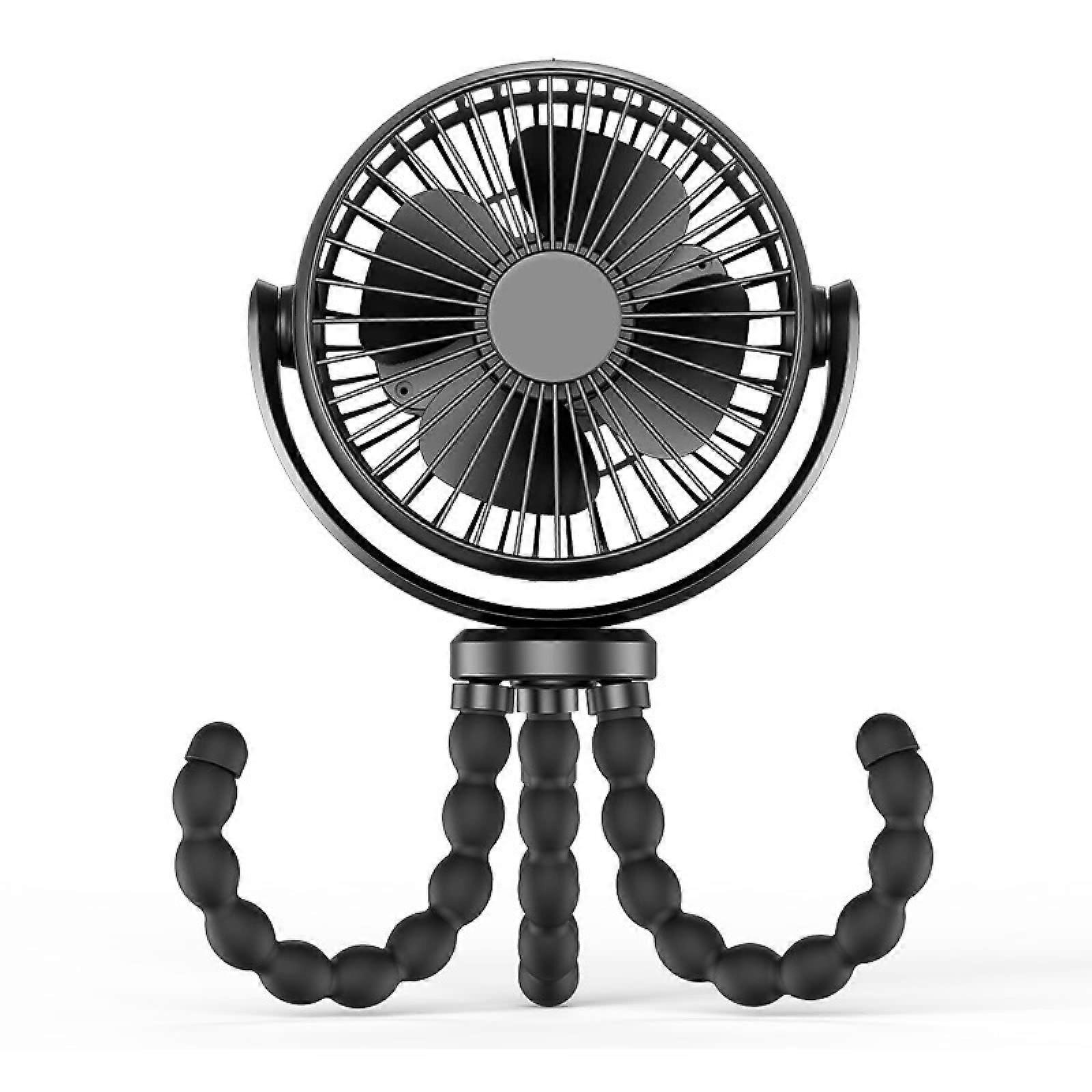Octopus Fan Stroller USB Handheld Fan Multifunctional Mini Fan