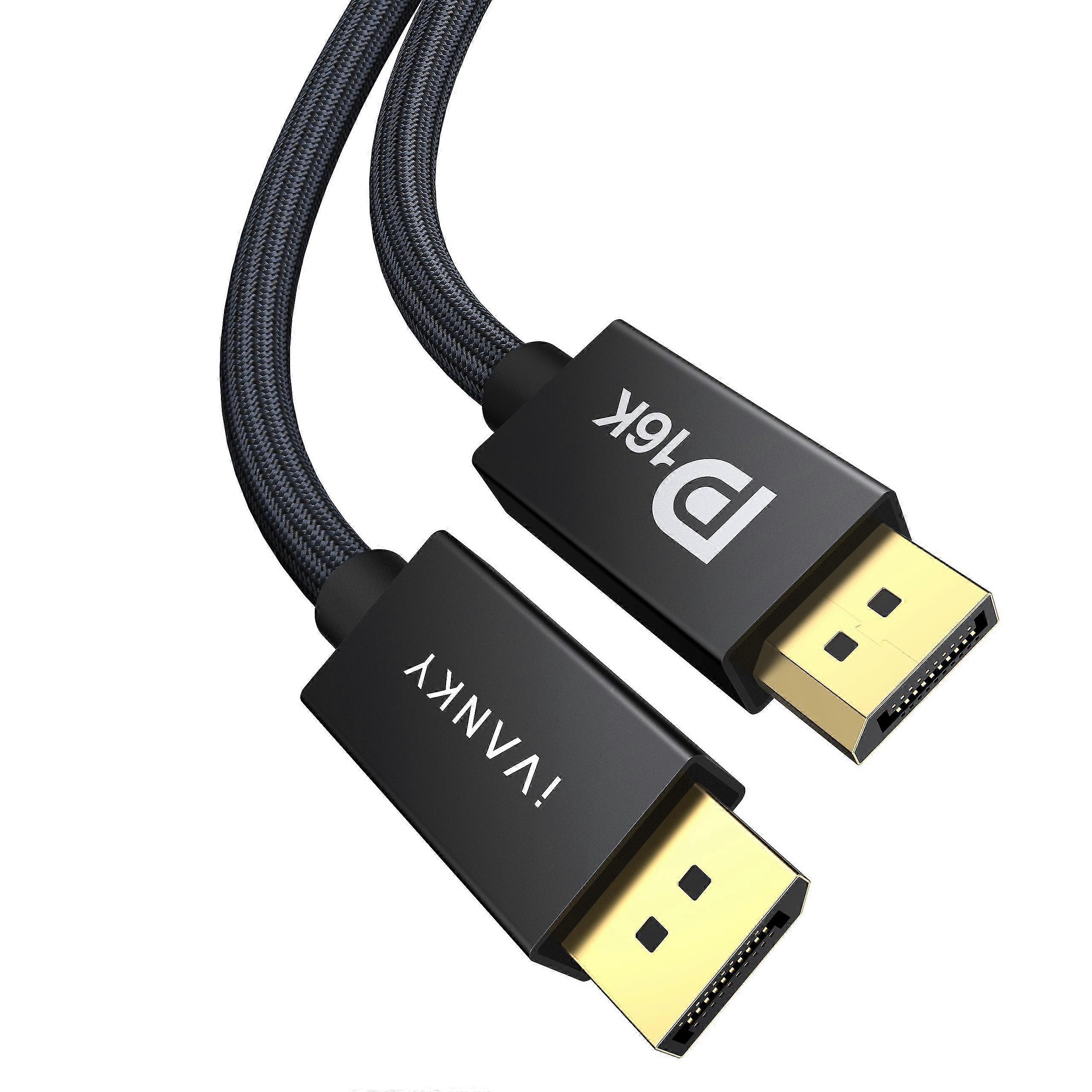 Kábel 16K Display Port 2.1 na prenos dát
