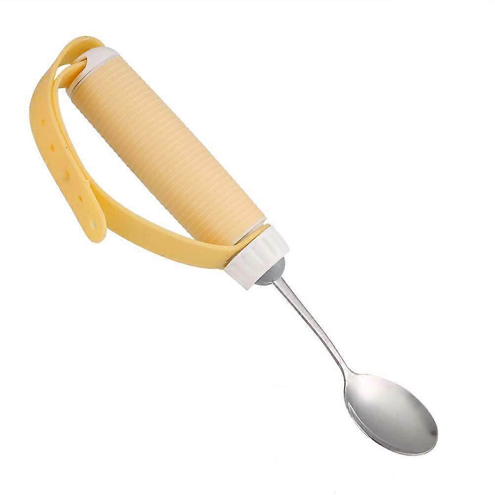 Arthritis Elder Utensil Removable Flexible Rotating Eating Disabled Patient Spoon Tablewares