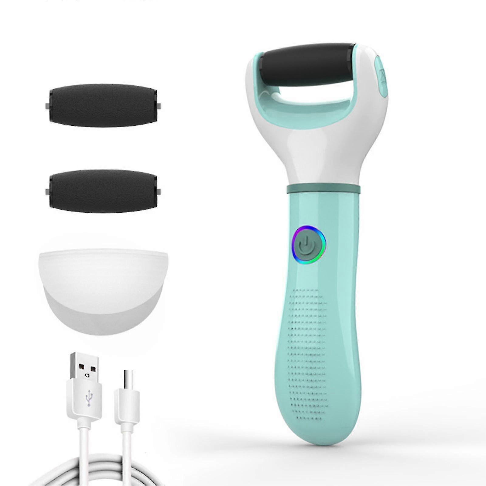 Meuleuse de pieds électrique réglable en vitesse rechargeable automatique pelage des pieds peau morte (a)