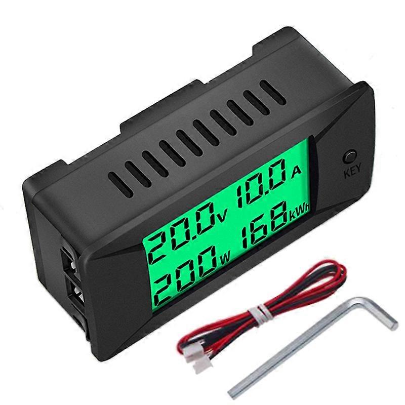 PZEM-025 DC Digital Battery Tester Bidirectional Ammeter Voltmeter Watt Meter 300v 50A