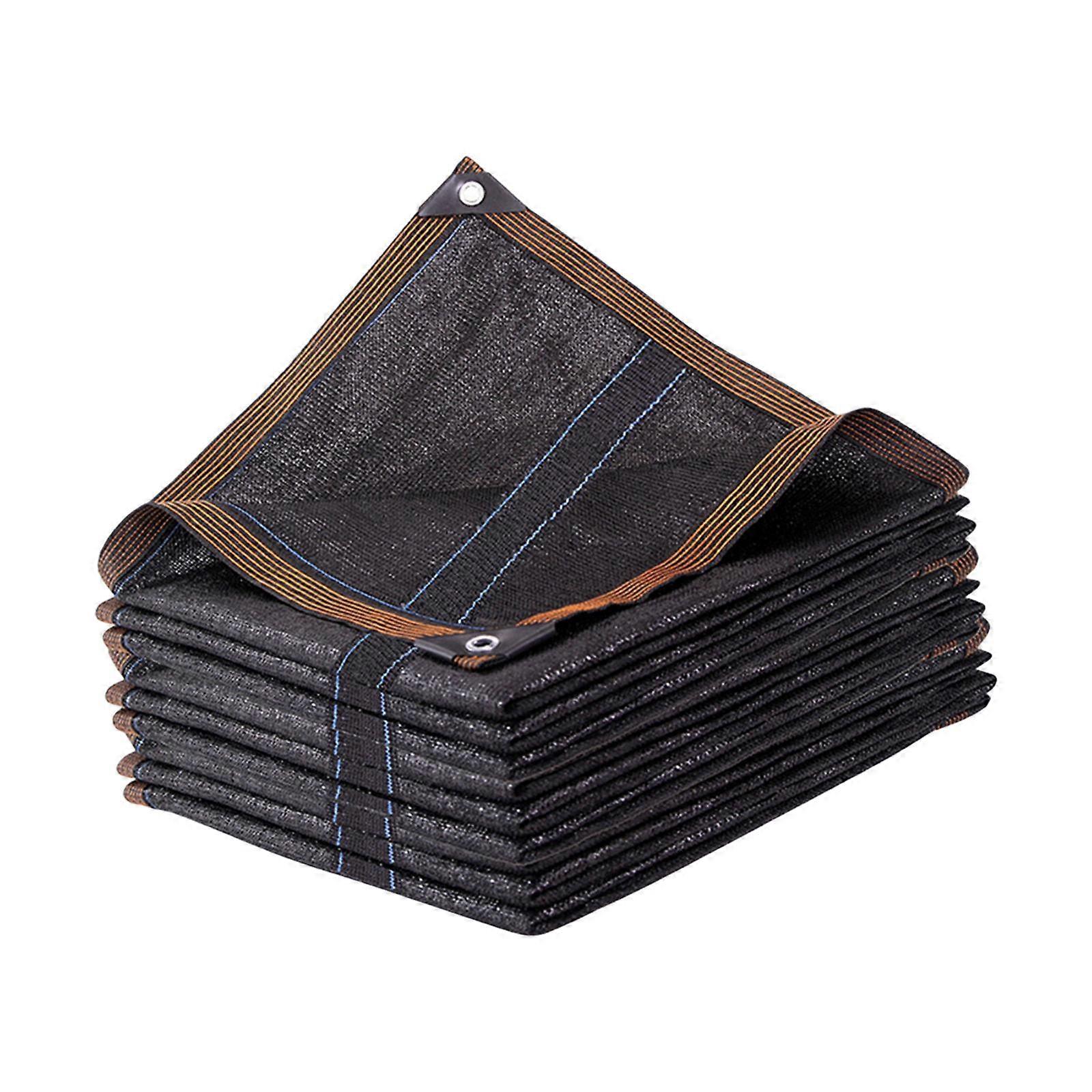 Sunblock Shade Cloth Mesh Tarp Sun Shade Cloth for Balcony Chicken Coop Farm 2mx4m