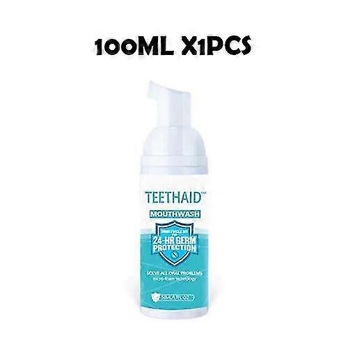 3 Μπουκάλια 100ml Teethaid Στοματικό Διάλυμα Αφαίρεση Δοντιών Λεύκανση Επούλωση Στοματικά Έλκη Εξάλειψη Κακής Αναπνοής Πρόληψη και Επούλωση Τερηδόνα Δόντι Re