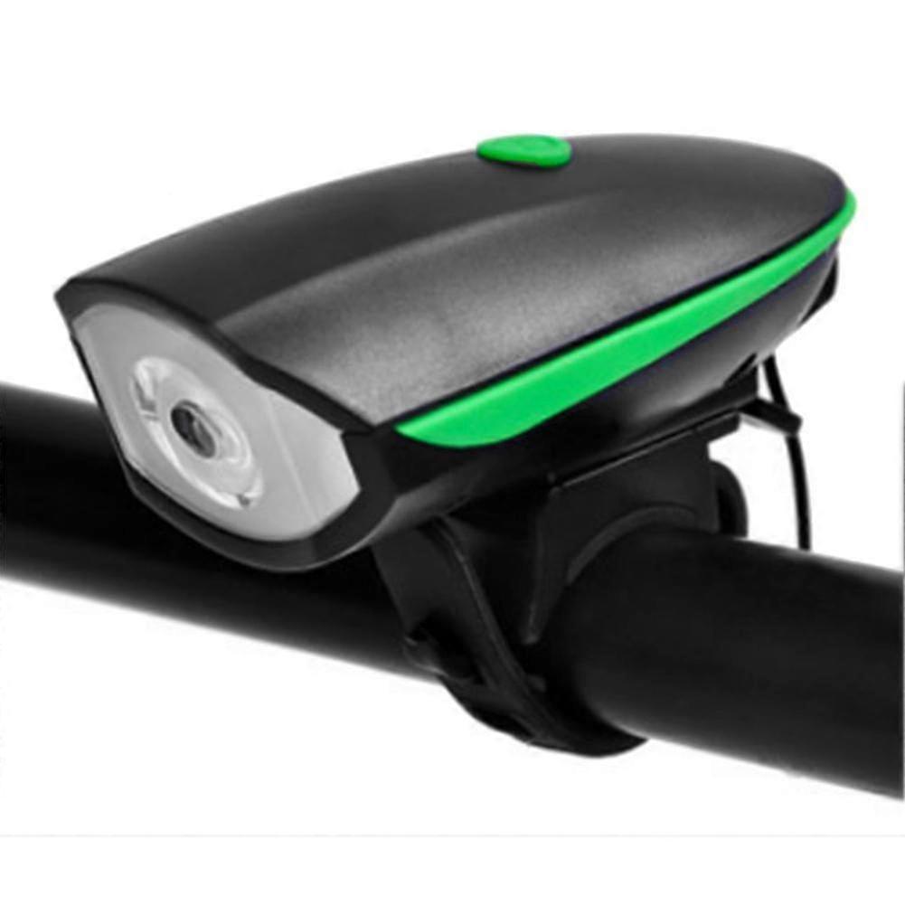 Compatible Withcompatible Withmountain Bike Bicycle Front Light Usb Charging Night Riding Green