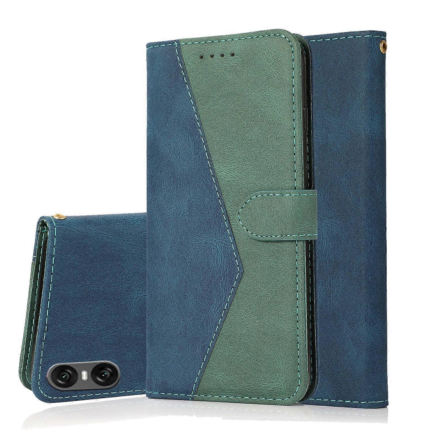 Dual-color Leather Case For Sony Xperia 10 VI