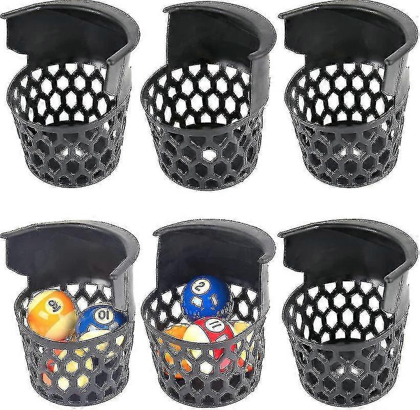 Pool Table Pockets Replacement Pockets For Billiard Table Set Of 6 Plastic Web Pockets PK