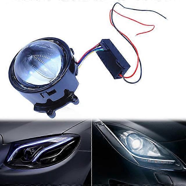 Diy Led Headlight Dynamic Devil Car Headlights With Remote Control Demon Eye Front Lamp For Auto Motorcycle Vehicle Suv
