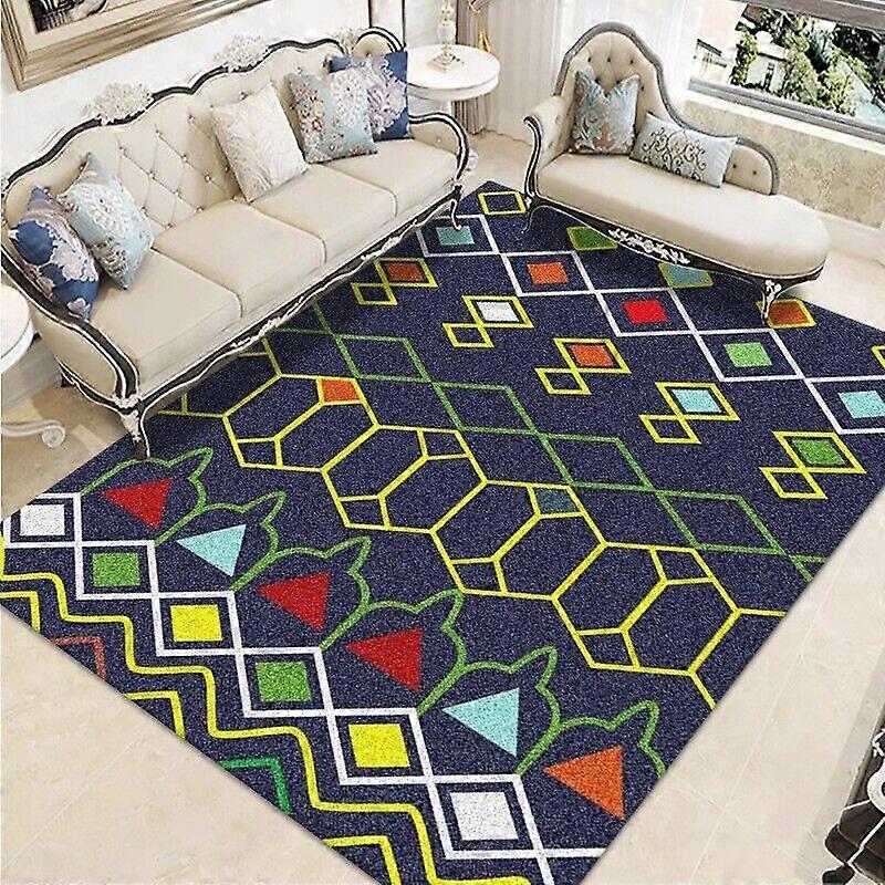 Diamond pattern Artificial Wool Comfortable Carpet Reinvigorated Carpet