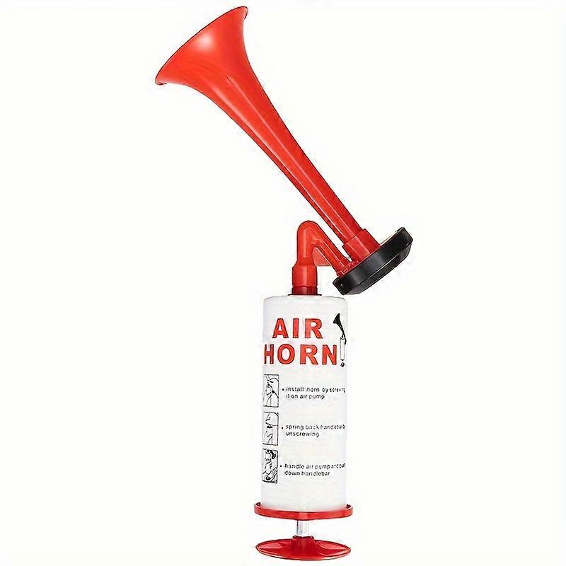 1pc Hand Held Air Horn, Pump Trumpet Loud Noise Maker, Sports Boating, Warning Security Emergency Tool For Football Match Game Party