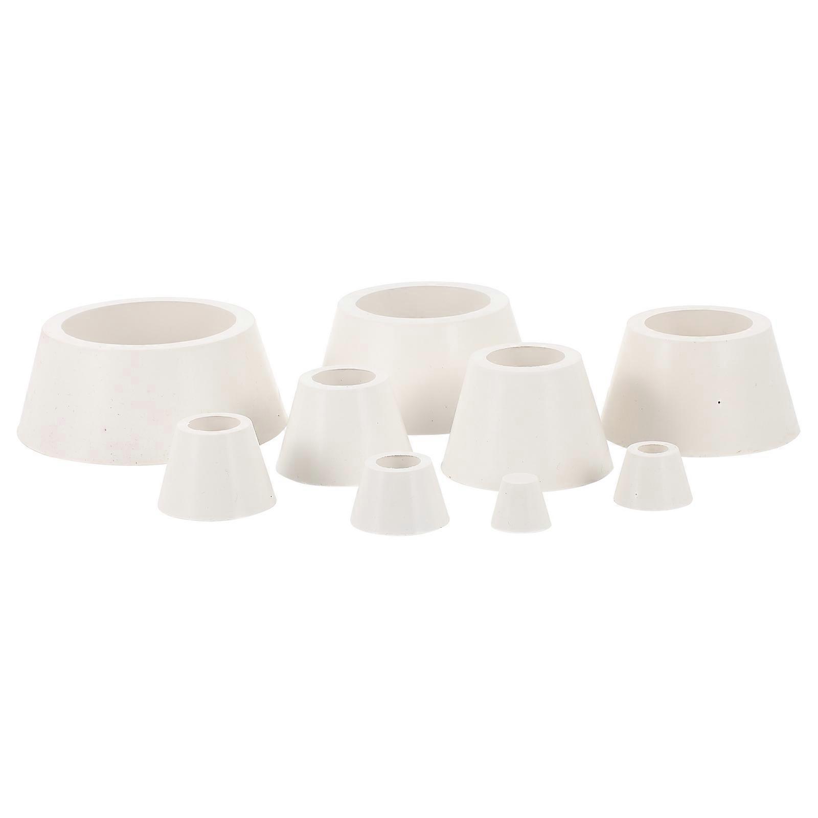 1 Set Buchner Funnel Flask Adapter Set Caoutchouc Tapered Collar Filter Adapter Set