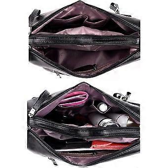 Borsa a tracolla morbida color cuoio in morbida pelle - Borsa hobo a tracolla da donna - Borsa hobo in pelle - Borsa grande morbida da donna - Borsa a tracolla morbida - Italia