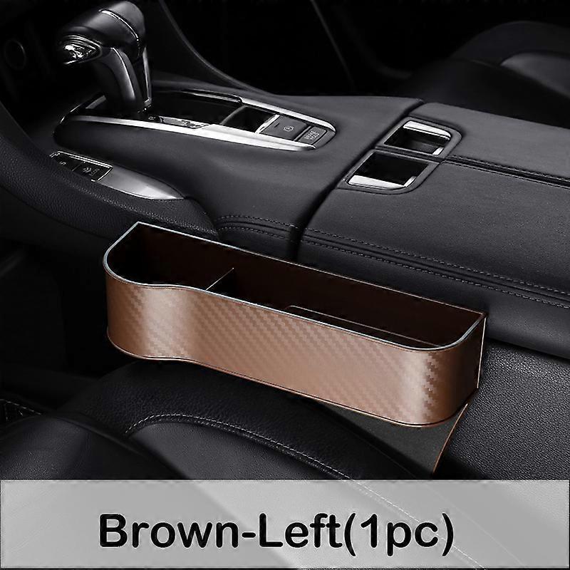Car Seat Side Storage Box Universal Seat Gap Storage Box Multifunctional Organizer Side Mobile Phone Card Pock