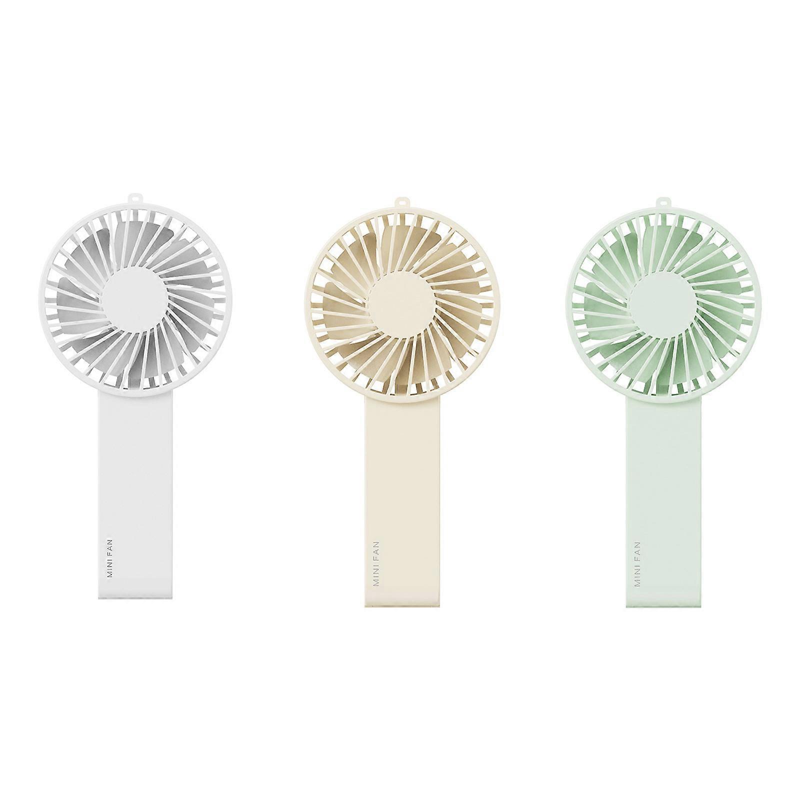 Brand New Usb Mini Fan Rechargeable 1200mah Portable Handheld Fan Lazy Travel Shopping Cooling Mute Fan