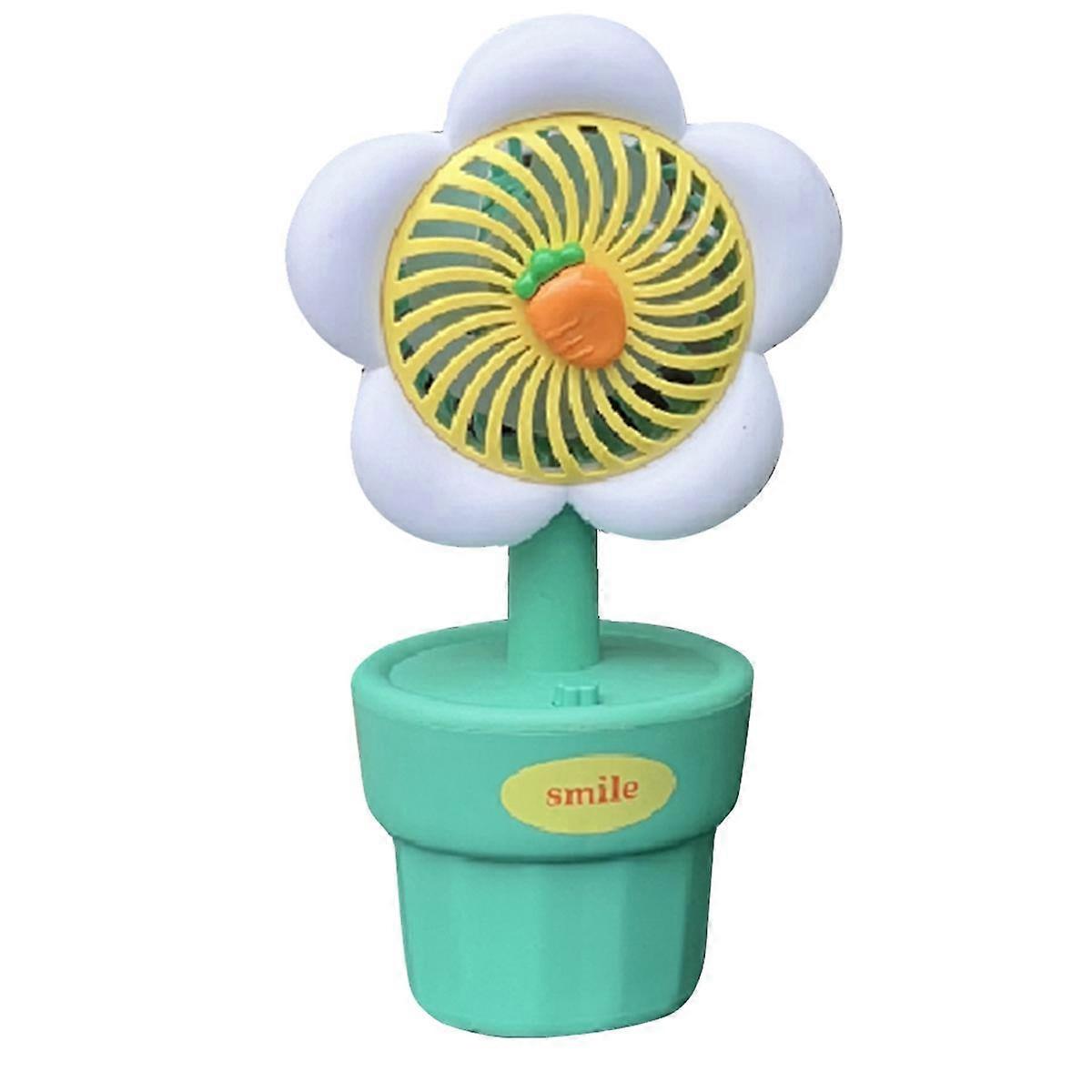 Handheld Mini Fan Portable USB Charging Small Fans Portable Mini Handheld Fan Cute Style for Gifts Home Use-A