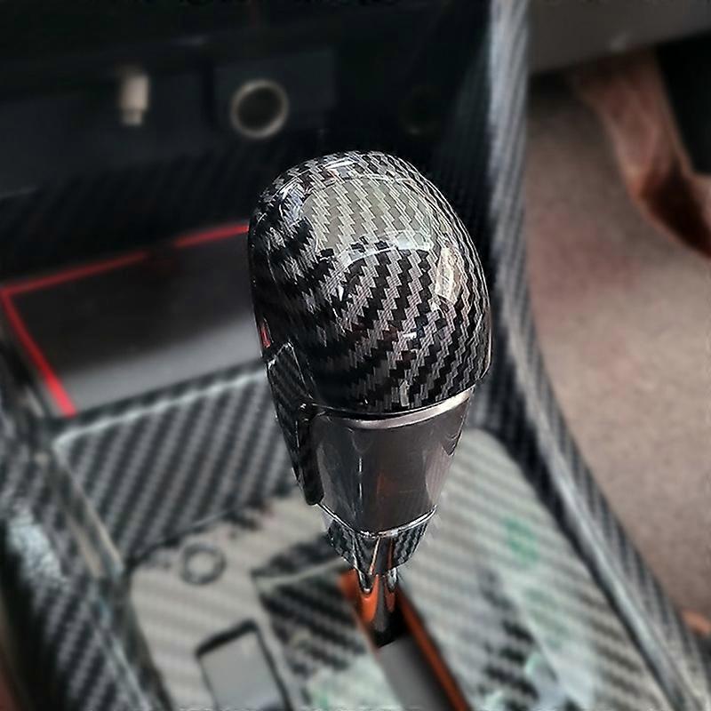 Gear Shift Knob Trim Cover ABS Car Gear Knob For Subaru WRX 2013-2018 Forester 2012-2017 XV
