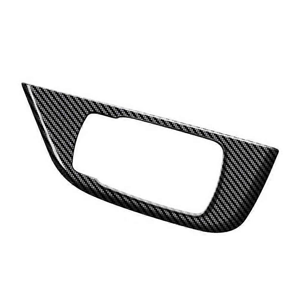 Car Carbon Fiber Central Gear Shift Panel Control Panel Decal