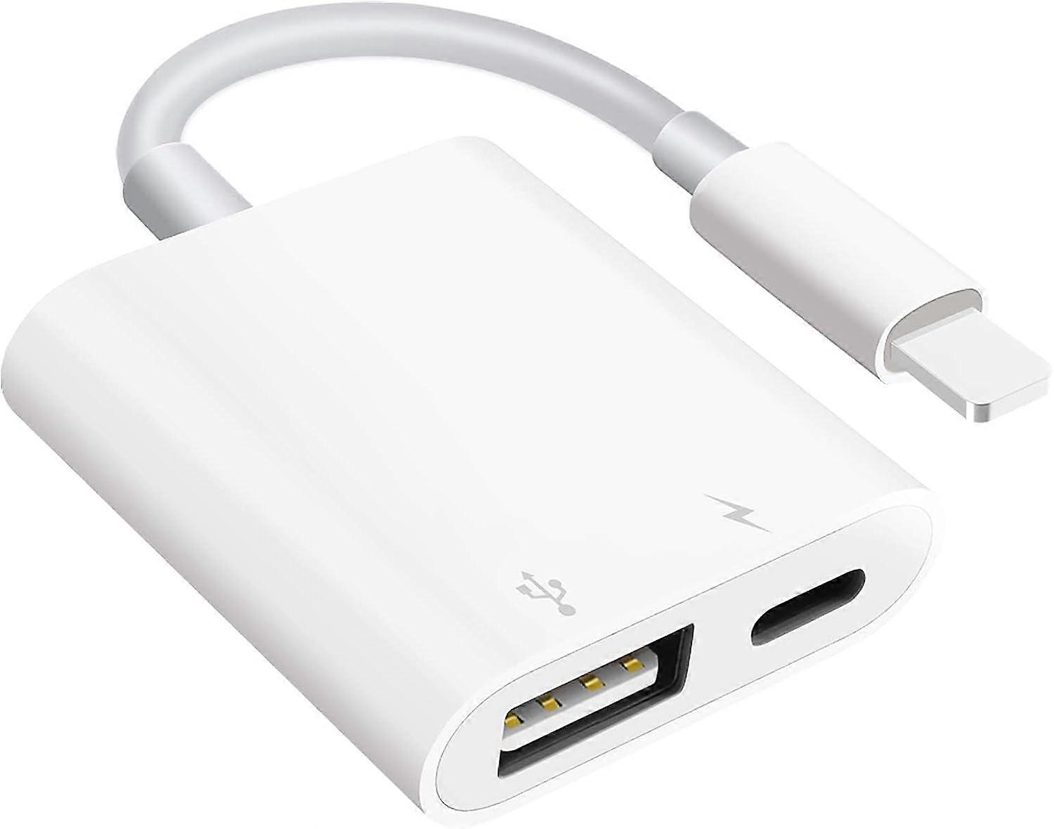 USB Adapter for Camera, Support Mobile Phone/Pad USB Female OTG,