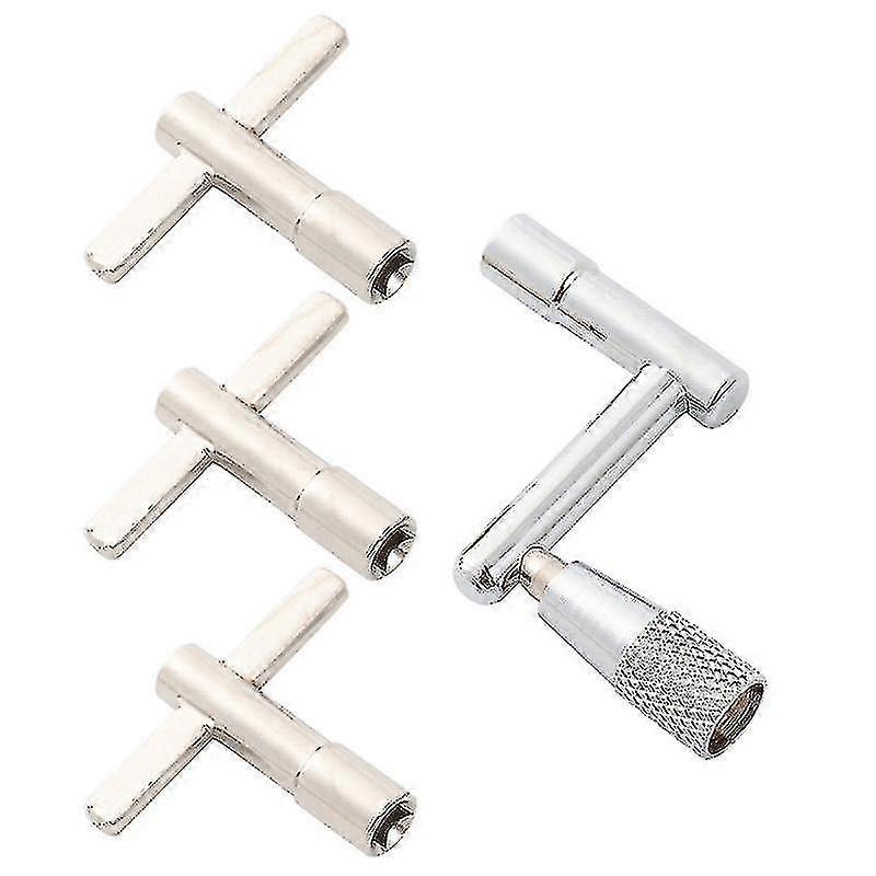 4pcs Drum Key Wrench Unloading Drum Key Fast Loading Plate Hand Drummer Essential Drum Musical Instrument Accessories