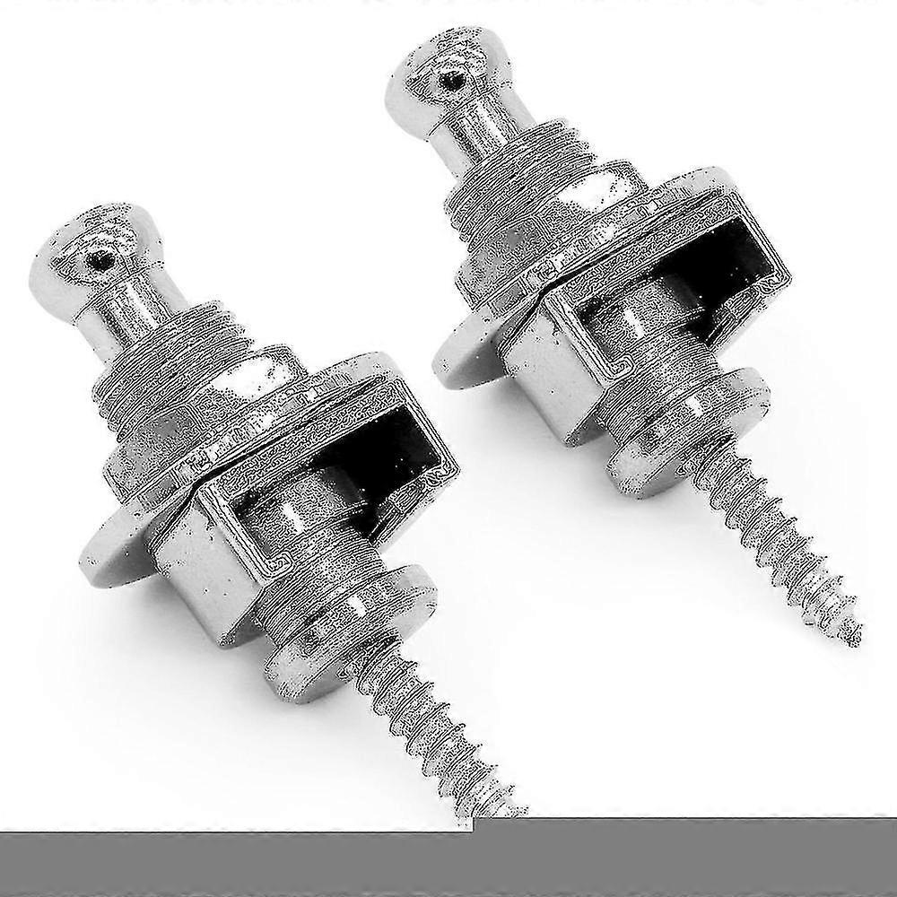 Premium Guitar Strap Locks And Buttons Security Quick Release Straplocks Strap Retainer System Nick