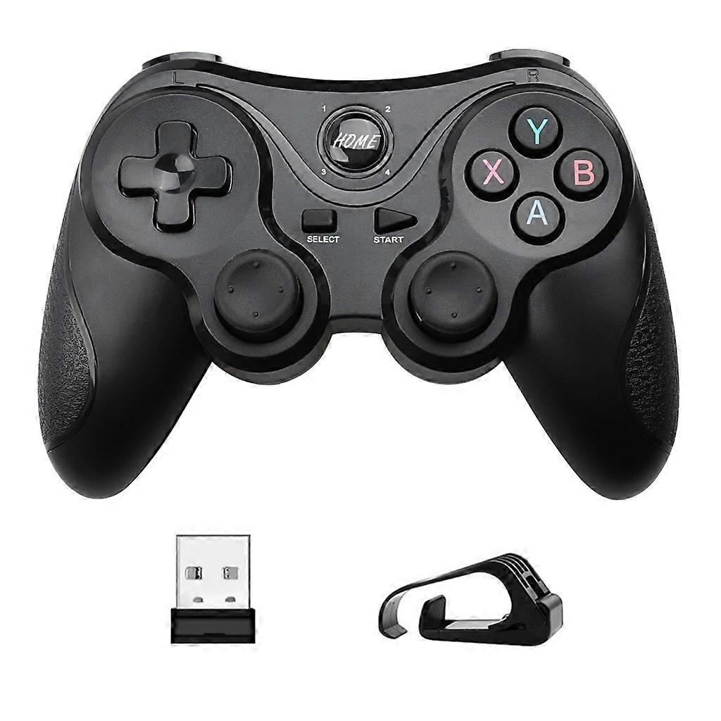 T3 Wireless Gamepad Game Controller Support Win 7 8 10 System with Phone Rack