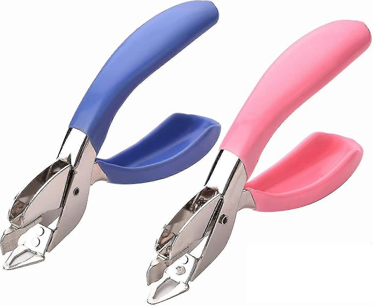 Pieces Staple Removers, Staple Remover, Unstaple Tool, Powerful Nail Remover, For Removing Staples For Office, School Or Home (2 Colors)