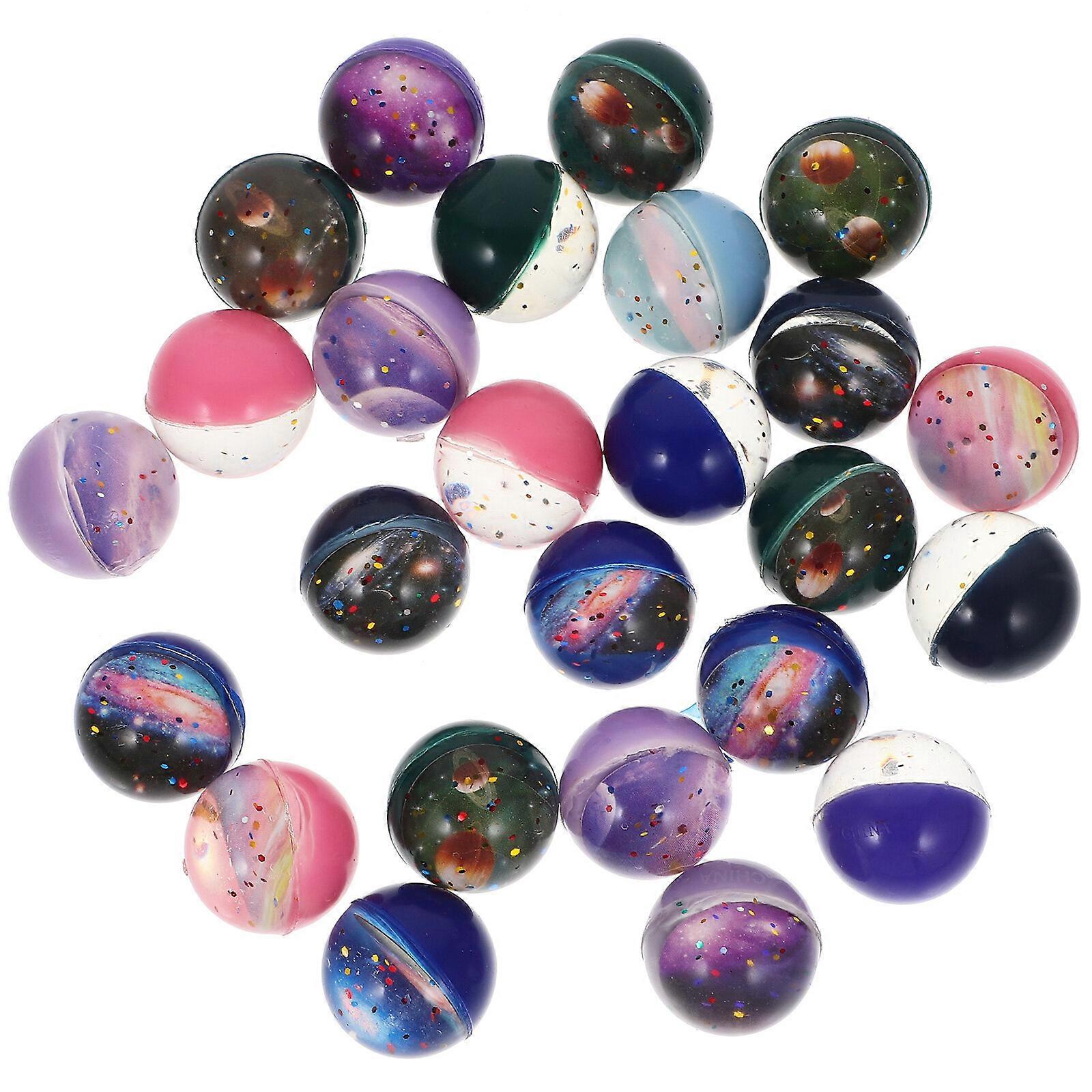 25stk Space Bouncy bolde Space Tema Automat Hoppebolde Party favoriserer