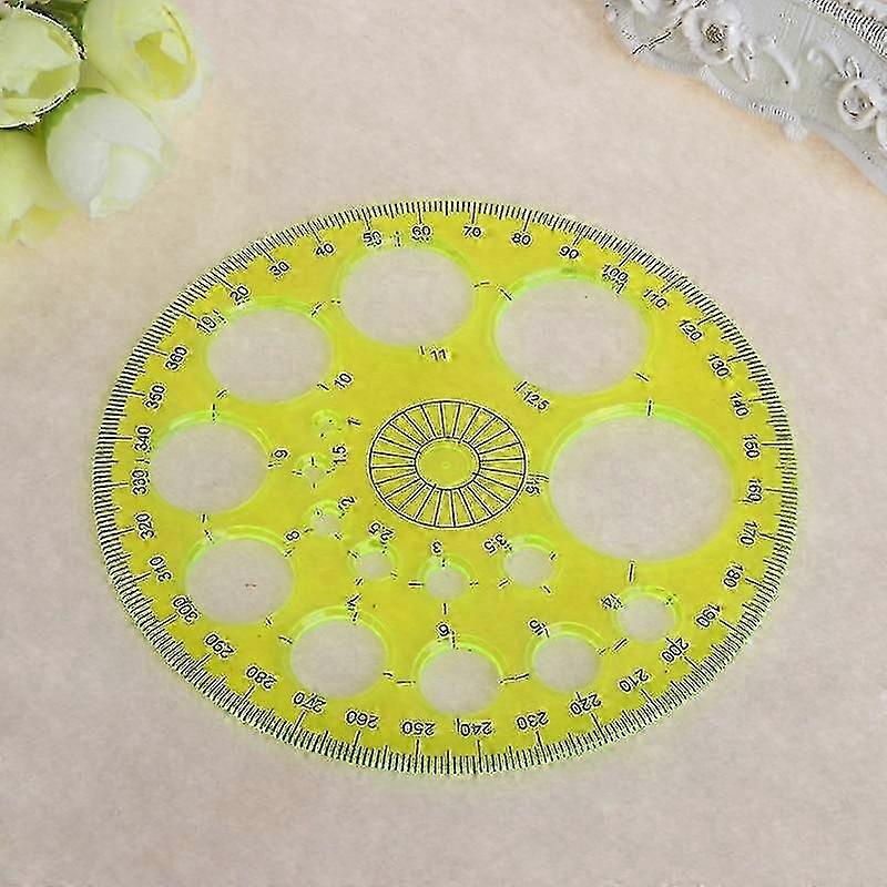 360 Degree All Round Ruler- Circle Template