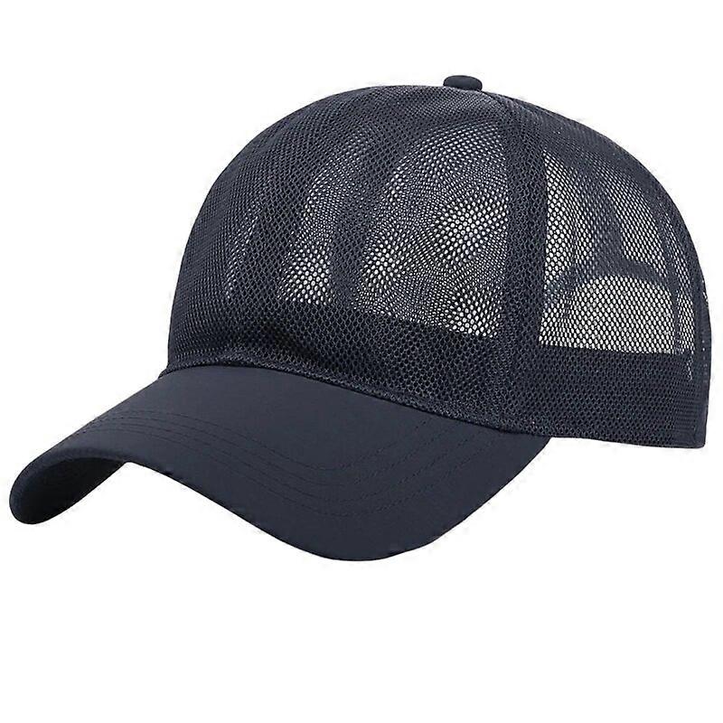 Sturdy Brim Convenient Firm Quality Adjustable Comfortable Full Mesh Outdoor Sunshade Running Cap