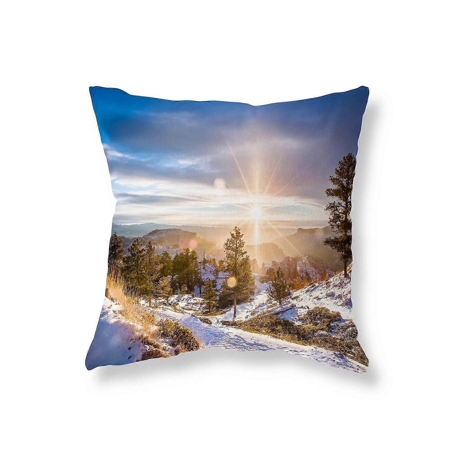 Print Pillowcase Sofa Cushion Cover Design Style -409