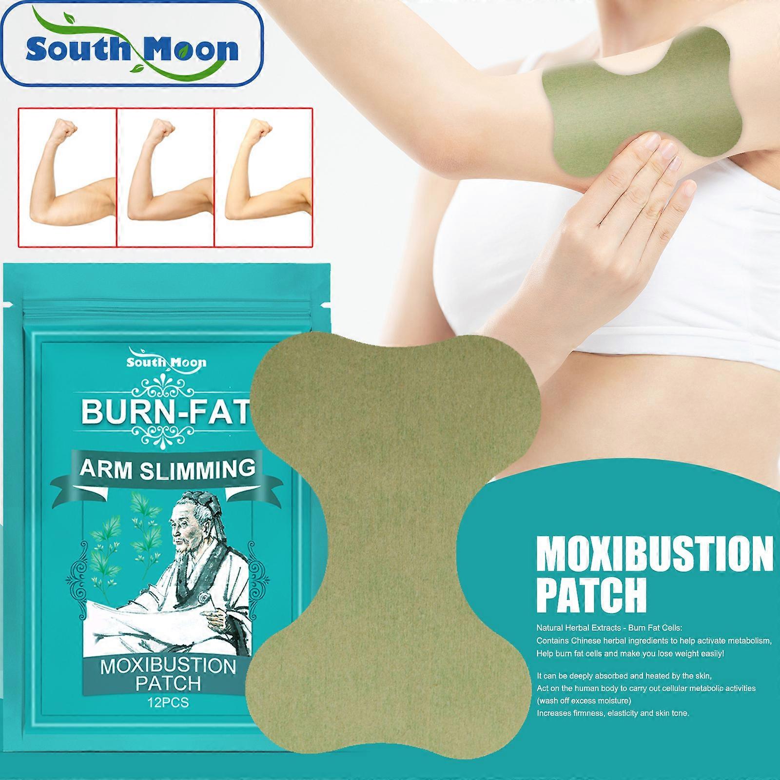 36Pcs Slimming Arm Moxibustion Patch Lazy Slimming Beautiful Warm Moxibustion Hot Compress Moxibustion Patch Shaping