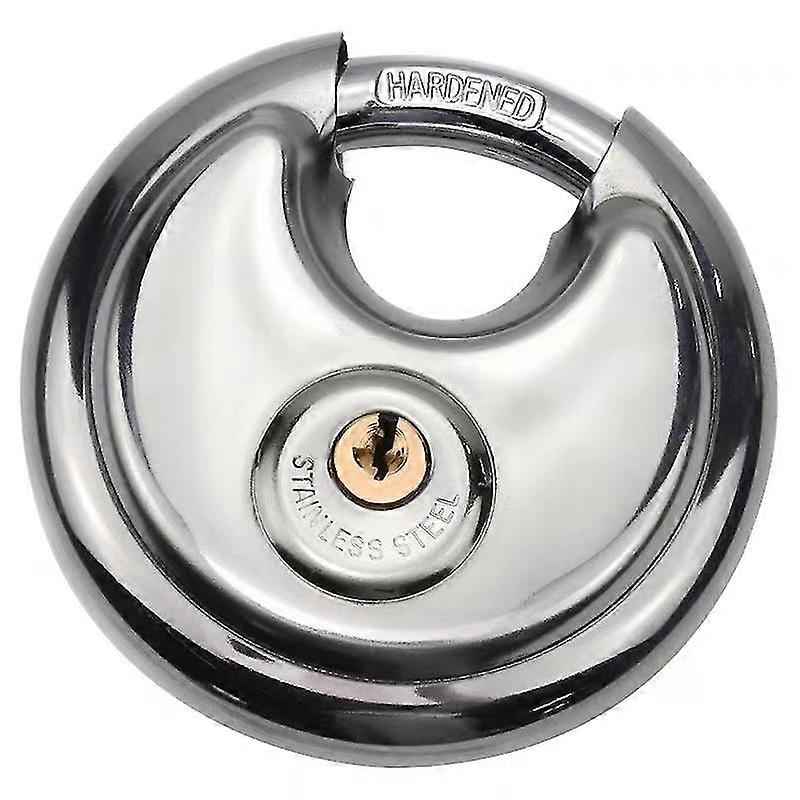 Key Padlock Outdoor For Warehouse(1pc, Silver)