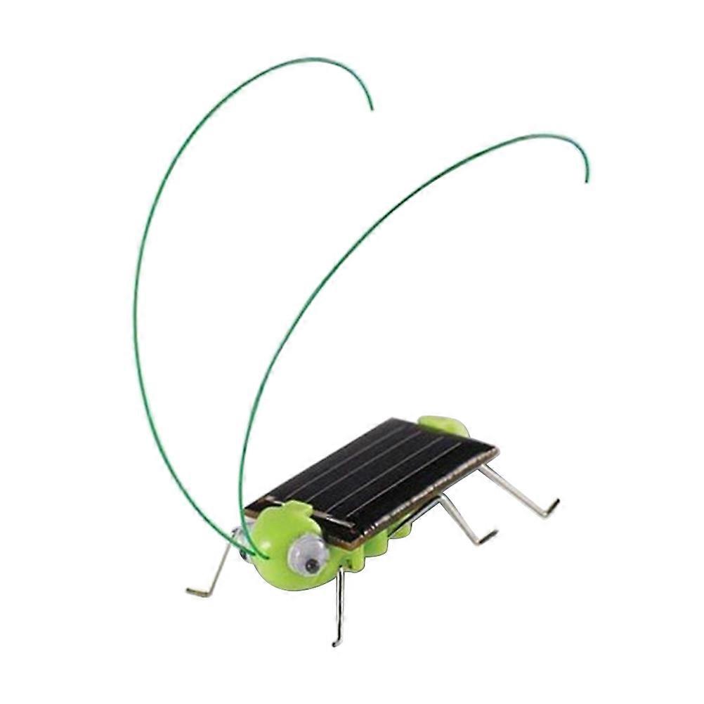 Solar Powered Grasshopper Robot Toy Educational Insect Toys for Kids