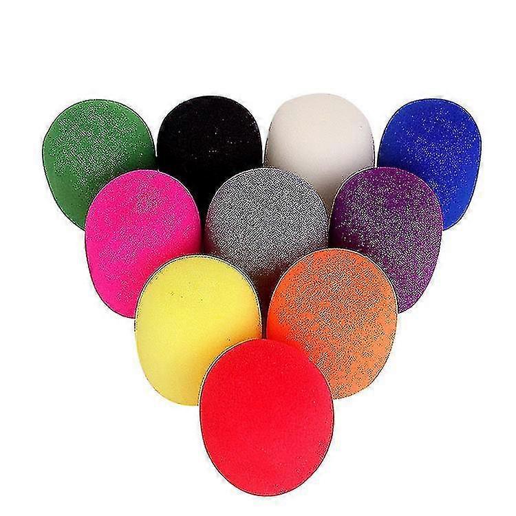 10 reusable thickened microphone sponge cover foam for wind protection
