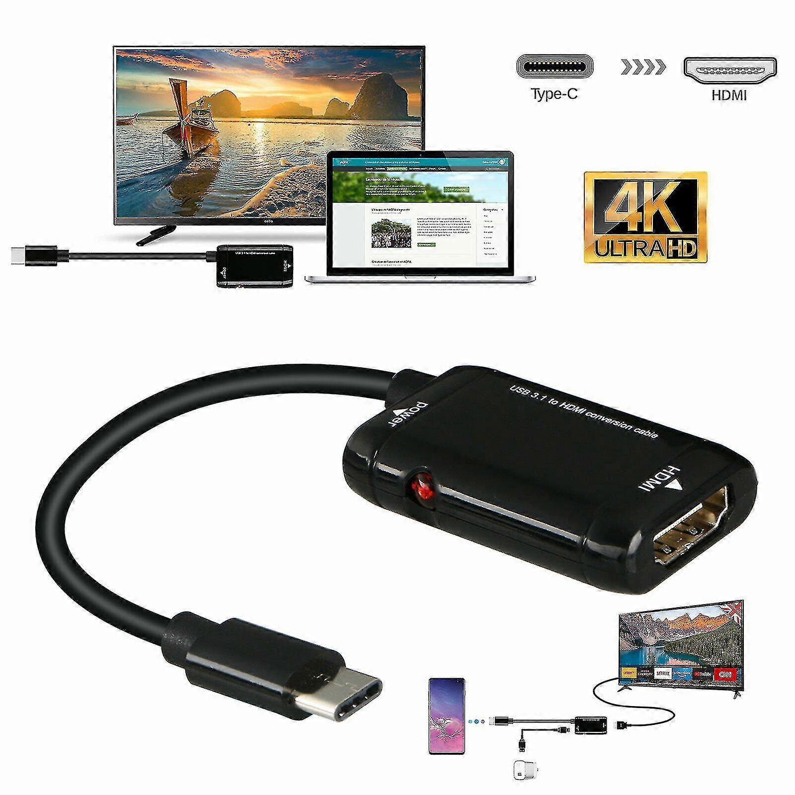 Type-C To Hdmi Cable