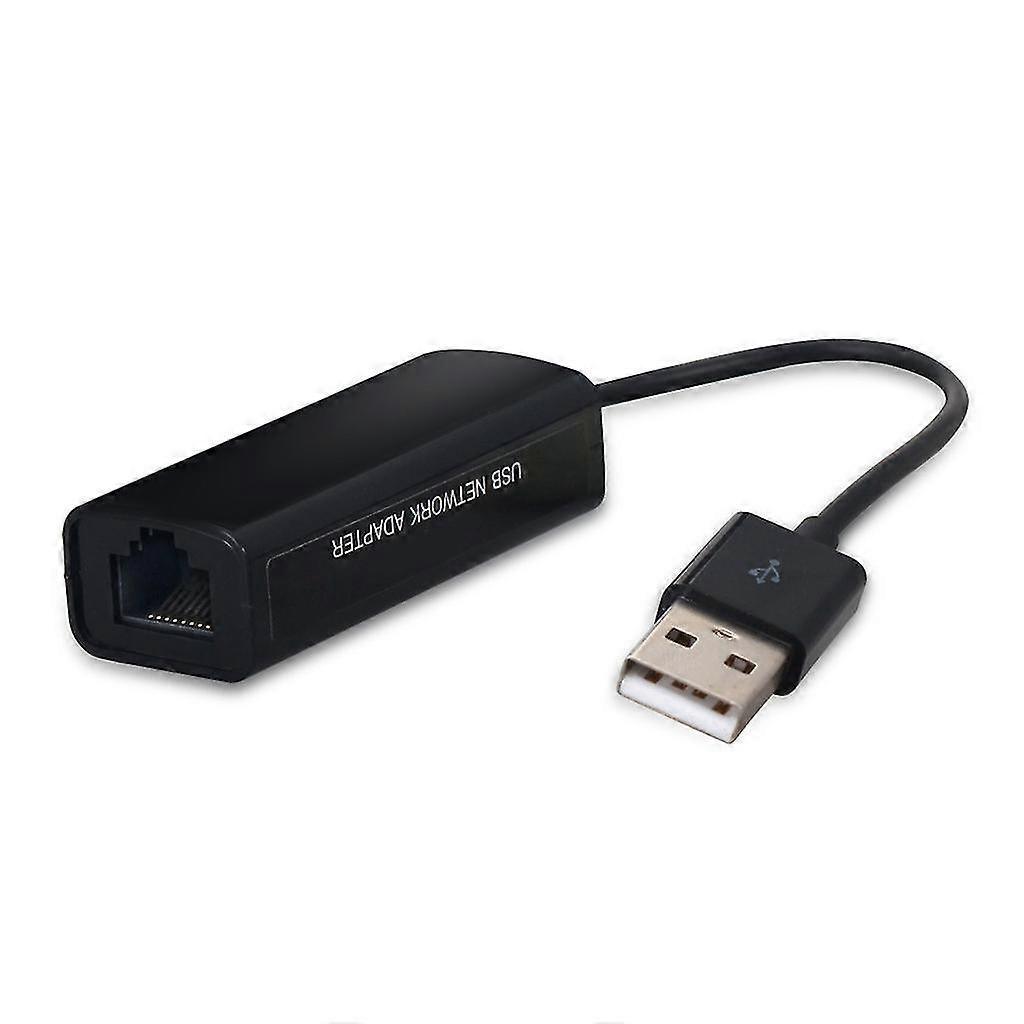 USB-Ethernet-Adapter USB 2.0 10/100 Mbps Netzwerkkarte auf Rj45 Lan für Windows