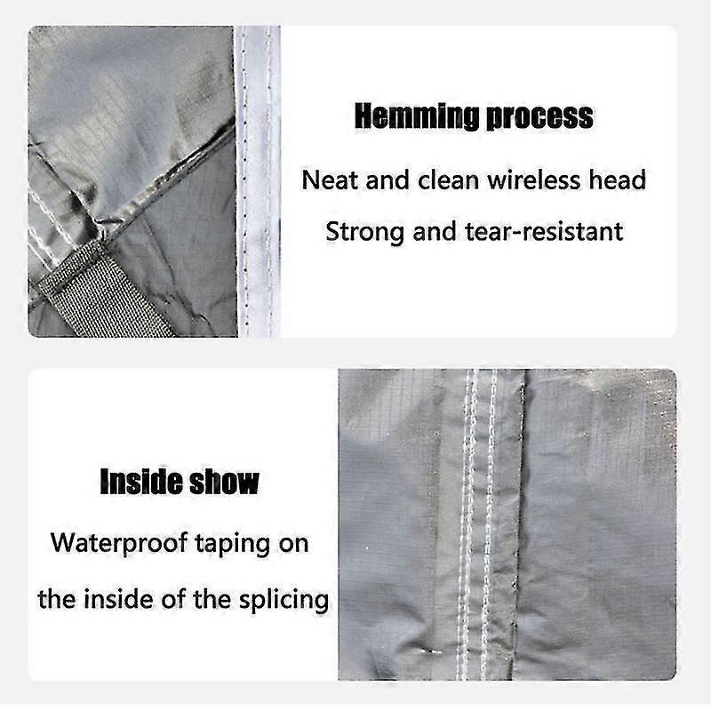 Camping Tarp Portable Sunscreen Tent Made With Polyester Fabric Waterproof Awning Tent Tarp For Camping Hiking And Survival
